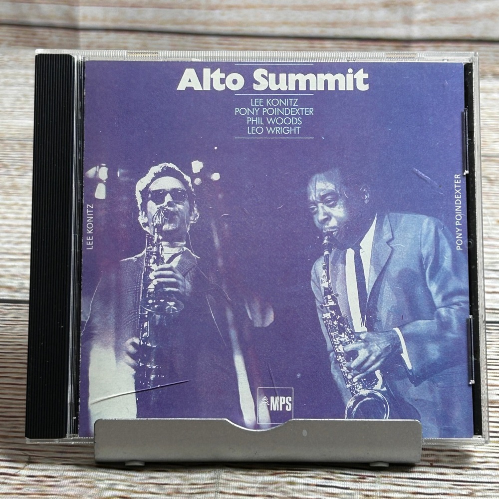 Alto Summit Lee Konitz Pony Poindexter Phil Woods Leo Wright CD Jazz